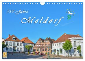 750 Jahre Meldorf (Wandkalender 2024 DIN A4 quer), CALVENDO Monatskalender von Plett,  Rainer