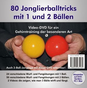 80 Jonglierballtricks mit 1 und 2 Bällen von Ehlers,  Stephan