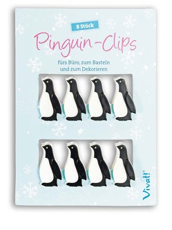 8er-Set Papierklammern »Pinguin-Clips«