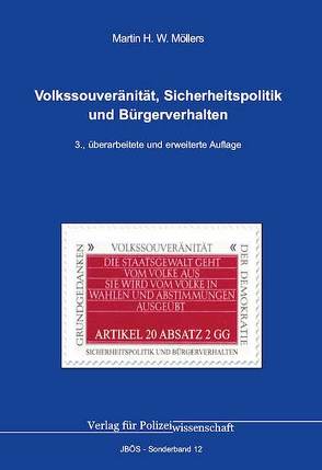 Volkssouveränität und Sicherheitspolitik von Möllers,  Martin H.W.