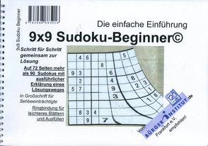 9×9 Sudoku-Beginner in A4 von Bood,  Werner