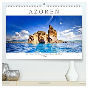 A Z O R E N (hochwertiger Premium Wandkalender 2024 DIN A2 quer), Kunstdruck in Hochglanz von Schmöe,  Jörg