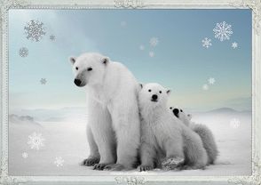 A3-Wandkalender – Eisbärenzeit