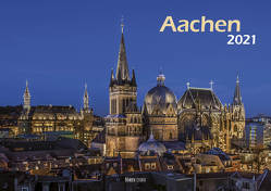 Aachen 2021 Bildkalender A3 quer, spiralgebunden von Klaes,  Holger