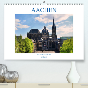 Aachen – Ansichtssache (Premium, hochwertiger DIN A2 Wandkalender 2023, Kunstdruck in Hochglanz) von Bartruff,  Thomas