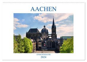 Aachen – Ansichtssache (Wandkalender 2024 DIN A2 quer), CALVENDO Monatskalender von Bartruff,  Thomas