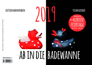 Ab in die Badewanne! Tischkalender 2019