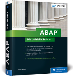 ABAP – Die offizielle Referenz von Keller,  Horst