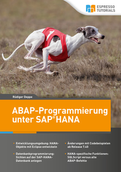 ABAP-Programmierung unter SAP HANA von Deppe,  Rüdiger