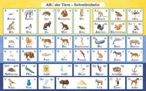 ABC der Tiere 1 Neubearbeitung – Schreibtabelle, VPE 10 von Hahn,  Mareike, Kuhn,  Klaus, Mrowka-Nienstedt,  Kerstin