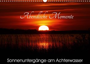 Abendliche Momente – Sonnenuntergänge am Achterwasser (Wandkalender 2020 DIN A3 quer) von Gerstner,  Wolfgang