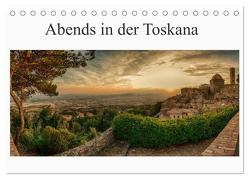 Abends in der Toskana (Tischkalender 2024 DIN A5 quer), CALVENDO Monatskalender von Wenske,  Steffen