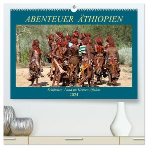 Abenteuer Äthiopien (hochwertiger Premium Wandkalender 2024 DIN A2 quer), Kunstdruck in Hochglanz von Brack,  Roland