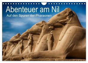 Abenteuer am Nil. Auf den Spuren der Pharaonen (Wandkalender 2024 DIN A4 quer), CALVENDO Monatskalender von Wenske,  Steffen