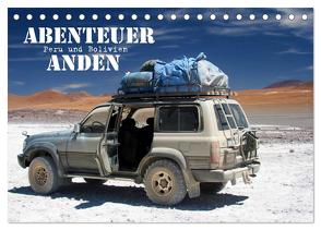 Abenteuer Anden – Peru und Bolivien (Tischkalender 2024 DIN A5 quer), CALVENDO Monatskalender von Stamm,  Dirk
