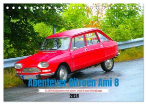 Abenteuer Citroen Ami 8 (Tischkalender 2024 DIN A5 quer), CALVENDO Monatskalender von Conrad,  Bernhard