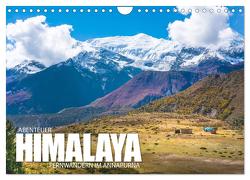Abenteuer Himalaya – Fernwandern im Annapurna (Wandkalender 2024 DIN A4 quer), CALVENDO Monatskalender von Freise,  Gunnar