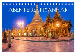 Abenteuer Myanmar (Tischkalender 2024 DIN A5 quer), CALVENDO Monatskalender von Claude Castor I 030mm-photography,  Jean