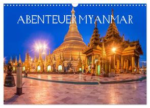 Abenteuer Myanmar (Wandkalender 2024 DIN A3 quer), CALVENDO Monatskalender von Claude Castor I 030mm-photography,  Jean