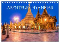 Abenteuer Myanmar (Wandkalender 2024 DIN A4 quer), CALVENDO Monatskalender von Claude Castor I 030mm-photography,  Jean