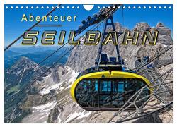 Abenteuer Seilbahn (Wandkalender 2024 DIN A4 quer), CALVENDO Monatskalender von Roder,  Peter