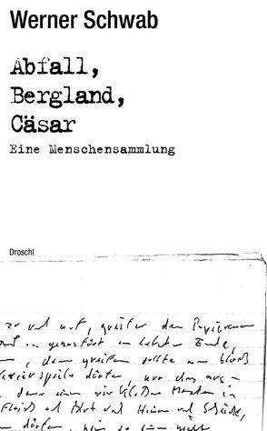 Abfall Bergland Cäsar von Orthofer,  Ingeborg, Schwab,  Werner, Strowick,  Elisabeth