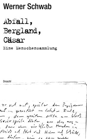 Abfall Bergland Cäsar von Orthofer,  Ingeborg, Schwab,  Werner