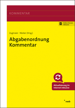 Abgabenordnung Kommentar von Anemüller,  Christian, Becker,  Johannes, Booß,  Florian, Bruns,  Jan-Willem, Büker,  Melanie, Busch,  Alexander, Charalambakis,  Sophia, Dinkgraeve,  Daniel, Dißars,  Ulf-Christian, Dörr,  Eva, Duda,  Bernadette, Gerg,  Stephan, Gold,  Andrea, Grözinger,  Lars, Grunow,  Stefan, Habereder,  Tim, Henk,  Stefan, Hermes,  Daniel, Hermes,  Marcel, Holzner,  Stefan, Hornhues,  Jan-Gerd, Janßen,  Volker, Kahl-Hinsch,  Iris, Kappelmann,  Christian, Kohler,  Eva, Krüger,  Elmar, Küpper,  Volker, Lehnert,  Christian, Leyva,  Daniela, Lück,  Kolja van, Mann,  Peter, Massinger,  Birgit, Mirbach,  Christian, Mittelhammer,  Elke, Mitterer,  Markus, Mrosek,  Bettina, Murrer junior,  Georg, Nöcker,  Gregor, Odinius,  Carsten Maximilian, Ortwald,  Dominik, Pinter,  Andreas, Rieß,  Harald, Rüsch,  Gary, Schubert,  Marc, Schwaiger,  Ralph, Steinbeck,  Claudia, Steinberg,  Peter, Steinhauff,  Matthias, Thönnes,  Enno, Träger,  Michael, Veser,  Simon, Vogt,  Rita, Waldherr,  Marco, Webel LL.M.,  Karsten, Weiss,  Martin, Welker,  Daniel, Zapf,  Alexander, Zugmaier,  Oliver