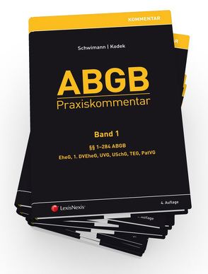 PAKET ABGB Praxiskommentar Band 1 – 8, 4. Auflage von Kodek,  Georg E., Schwimann,  Michael