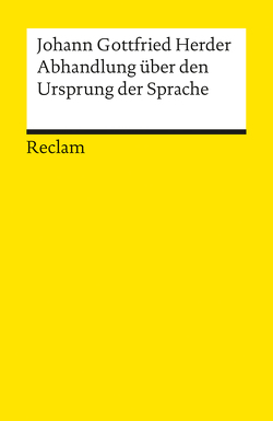 Abhandlung über den Ursprung der Sprache von Herder,  Johann G, Irmscher,  H D