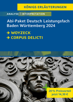 Abitur Baden-Württemberg 2024 Leistungskurs Deutsch – Paket von Büchner,  Georg, Zeh,  Juli