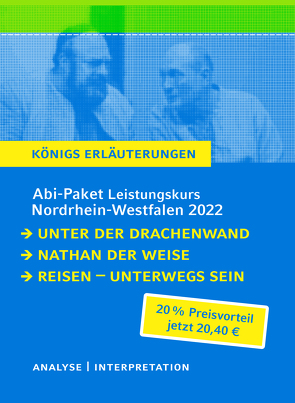 Abitur Nordrhein-Westfalen 2023 Leistungskurs – Paket von Bernhardt,  Rüdiger, Geiger,  Arno, Lessing,  Gotthold Ephraim