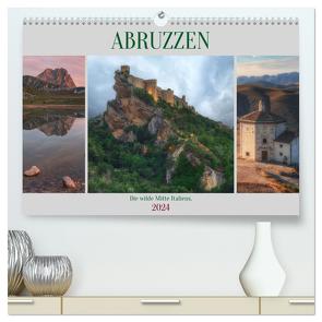 Abruzzen – Die wilde Mitte Italiens (hochwertiger Premium Wandkalender 2024 DIN A2 quer), Kunstdruck in Hochglanz von Kruse,  Joana