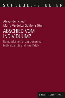 Abschied vom Individuum? von Galfione,  María Verónica, Knopf,  Alexander