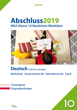 Abschluss 2019 – Mittlerer Schulabschluss Nordrhein-Westfalen Deutsch