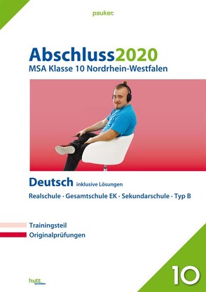 Abschluss 2020 – Mittlerer Schulabschluss Nordrhein-Westfalen Deutsch