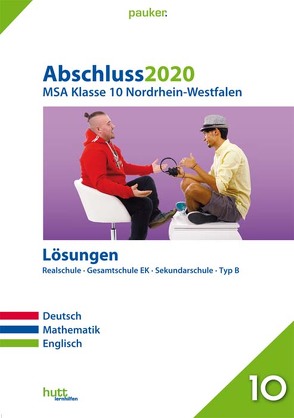 Abschluss 2020 – Mittlerer Schulabschluss Nordrhein-Westfalen Lösungen