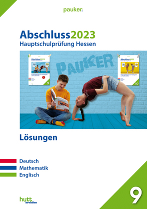 Abschluss 2023 – Hauptschule Hessen- Lösungsband von Bergmoser + Höller Verlag AG