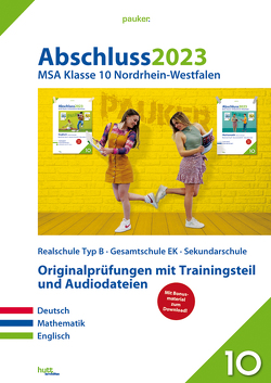 Abschluss 2023 – Realschule NRW – Aufgabenband von Bergmoser + Höller Verlag AG