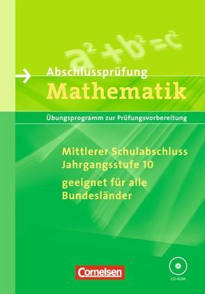 Abschlussprüfung Mathematik – Sekundarstufe I – Alle Bundesländer / 10. Schuljahr – Mittlerer Abschluss von Tews,  Wolfgang