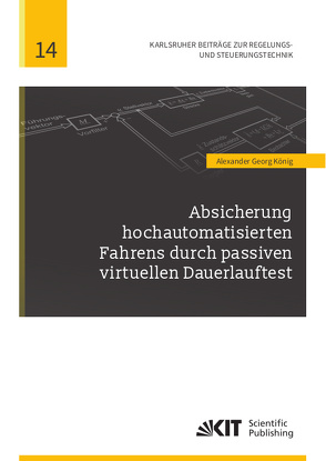 Absicherung hochautomatisierten Fahrens durch passiven virtuellen Dauerlauftest von König,  Alexander Georg