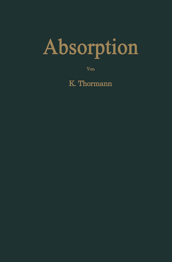 Absorption von Thormann,  Kurt