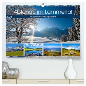 Abtenau im Lammertal (hochwertiger Premium Wandkalender 2024 DIN A2 quer), Kunstdruck in Hochglanz von Kramer,  Christa