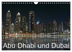 Abu Dhabi und Dubai (Wandkalender 2024 DIN A4 quer), CALVENDO Monatskalender von Dürr,  Brigitte