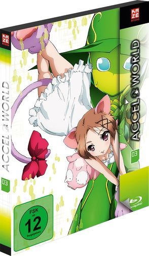 Accel World – Blu-ray 3 von Obara,  Masakazu
