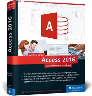 Access 2016 von Langer,  Wolfram