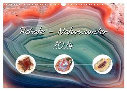 Achate – Naturwunder (Wandkalender 2024 DIN A3 quer), CALVENDO Monatskalender von Frost,  Anja
