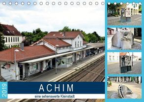 ACHIM – eine sehenswerte Kleinstadt (Tischkalender 2019 DIN A5 quer) von Klünder,  Günther