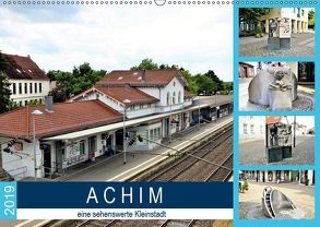 ACHIM – eine sehenswerte Kleinstadt (Wandkalender 2019 DIN A2 quer) von Klünder,  Günther