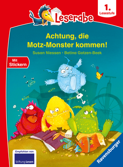 Achtung, die Motz-Monster kommen! – Leserabe 1. Klasse – Erstlesebuch für Kinder ab 6 Jahren von Gotzen-Beek,  Betina, Niessen,  Susan